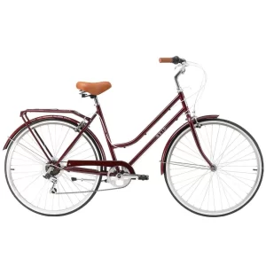 Ladies Classic Lite Vintage Bike Cherry Red - Image 1
