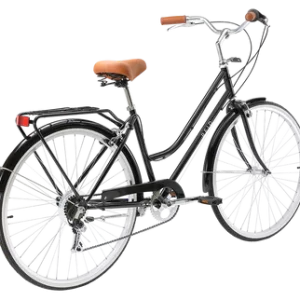 Ladies Classic Lite Vintage Bike Black - Image 3