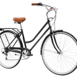 Ladies Classic Lite Vintage Bike Black - Image 2