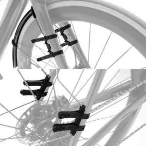 M Part QDR Quick Detach Road mudguards 700 x 38mm black - Image 2