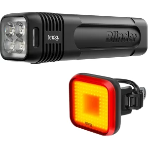 Knog Blinder Pro 900 + Blinder Square Rear - Light Set - Image 1