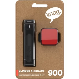 Knog Blinder Pro 900 + Blinder Square Rear - Light Set - Image 4