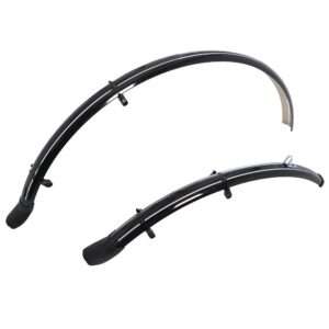 700c/27 Std Wide 41mm Mudguards Black - Image 1